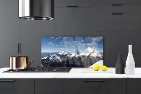 Szkło Ozdobne do Kuchni Surowy Pejzaż Górski