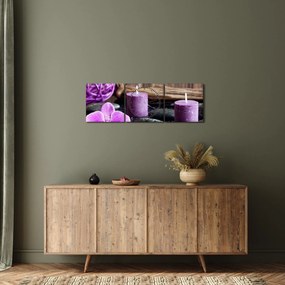 Obraz - Relaks (z zegarem) (90x30 cm)