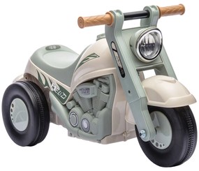 AIYAPLAY Samochodzik dla dzieci, Design motocykla, Muzyka i Bańki, dla 2-5 Lat, Kremowobiały