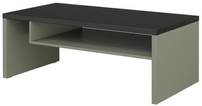 Stolik kawowy CROSS 120x60 zielony/czarny HELVETIA