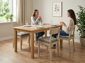 Poduszka na krzesło COTTAGE 38x38 cm, wzorzysta