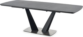 Stół FANGOR 160(220)x90 ciemno szary rozkładany