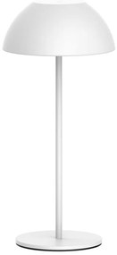 LED lampa stołowa TANZANIA LED/1,8W/5V USB 1800 mAh IP44 biała, ściemnialna