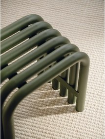 Zielone metalowe krzesło ogrodowe Nokk – noo.ma