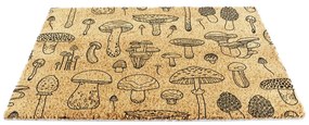Wycieraczka z włókna kokosowego 40x60 cm Mushrooms – Artsy Doormats