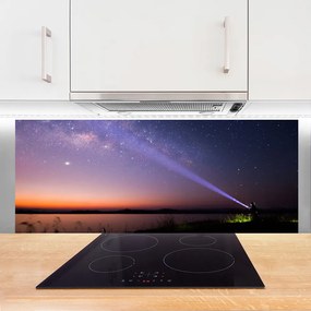 Szkło do Kuchni na Ścianę Magiczna Noc pod Gwiazdami