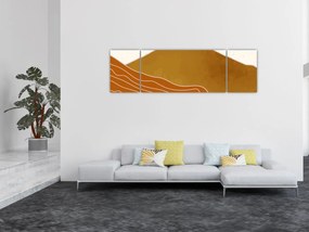 Obraz - Zachód słońca (170x50 cm)