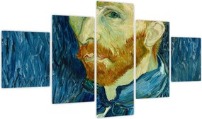 Obraz - Vincent van Gogh, Self-Portrait, reprodukcje (125x70 cm)