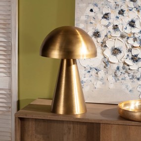 Lampa stołowa Mushroom Gold 48cm