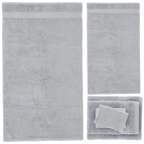 Jasnoszare bawełniane ręczniki frotte zestaw 6 szt. Anti-Bacterial – Catherine Lansfield