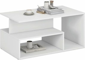 Prostokątna biała ława do salonu Z8-C45