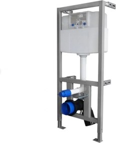 Zestaw podtynkowy WC Stelaż IPPO z miską wiszącą WC EGANI biała rimless z deską wolnoopadającą