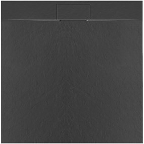 Brodzik prysznicowy Bazalt Black 90x90