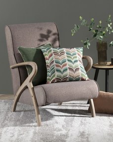 Zestaw poduszek do salonu Homely Folk green