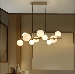 ONLI - Żyrandol na linkach PALOMA 10xG9/3W/230V złoty