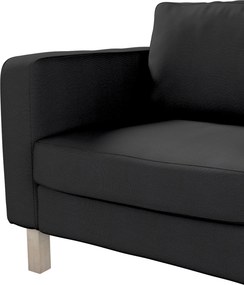 Pokrowiec na fotel Karlstad kolor czarny tkanina strukturalna
