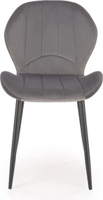 Krzesło do jadalni z pionowymi przeszyciami K538 Halmar