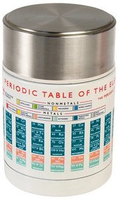 Termos na jedzenie dla dzieci w kremowo-srebrnym kolorze 450 ml Periodic Table – Rex London