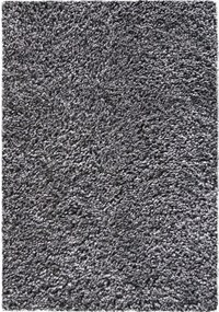 Dywan shaggy Best jednokolorowy szary 100 cm x 200 cm