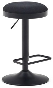 Czarne hokery zestaw 2 szt. 58 cm Zaib – Kave Home