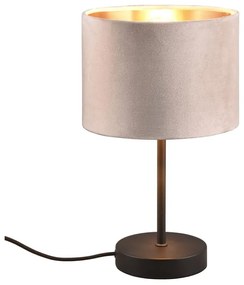 Czarno-beżowa lampa stołowa (wys. 33 cm) Julieta – Trio