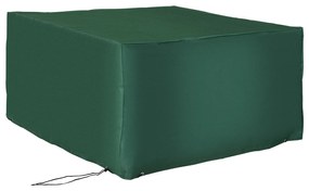 Outsunny Pokrowiec Ochronny na Meble Ogrodowe 135x135x75cm Zielony Wodoodporna Plandeka Ochronna | Aosom PL