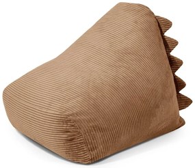 Brązowy sztruksowy dziecięcy worek do siedzenia Snug 80 Dragon – SLOWDOWN