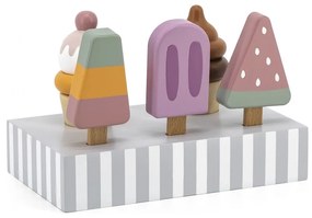 Viga polarb lody na patyku ze stojakiem 5 szt.