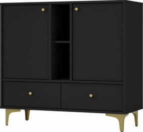 Komoda TORINO 100 cm do Salonu Sypialni Grafit