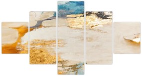 Obraz - Abstrakcja (125x70 cm)
