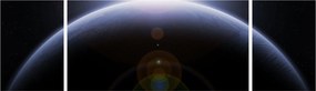 Obraz ciała kosmicznego (170x50 cm)