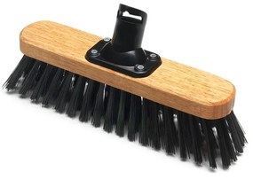 Końcówka do miotły z miękkimi włóknami z tworzywa sztucznego z recyklingu Addis Varnished, 27,5 cm
