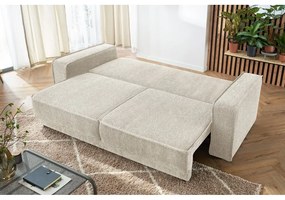 Beżowa sofa rozkładana Emile – Bobochic Paris