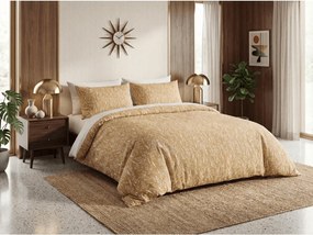 PrzytulneMieszkanie.pl PrzytulneMieszkanie.pl Pościel z mikroflanelu KOSTAR żółta Rozmiar pościeli: 70 x 90 cm | 140 x 200 cm