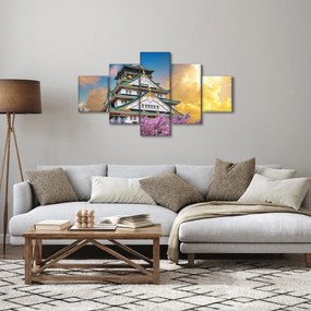 Obraz - Zamek Osaka (125x70 cm)