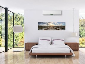 Obraz - Tory (170x50 cm)