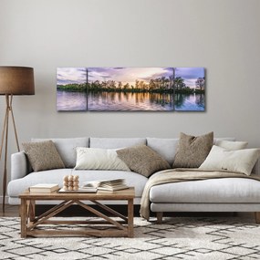 Obraz jeziora (170x50 cm)