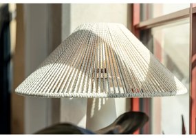 Beżowa lampa stołowa z tekstylnym kloszem (wysokość 50 cm) Favoro – Markslöjd