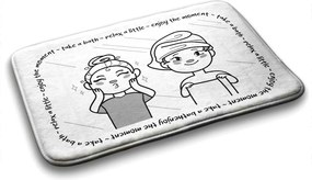 Dywanik pod prysznic Dywanik pod prysznic Dziewczyny