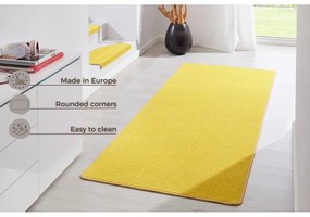Żółty dywan Hanse Home Fancy, 80x200 cm