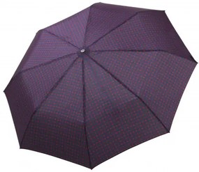 Gran Turismo Gents Print Navy - w pełni automatyczny składany parasol męski
