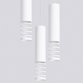 Lampa wisząca LAMI 3P biała SOLLUX  LIGHTING