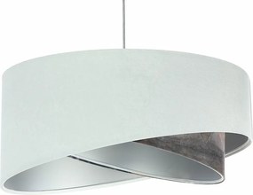 Lampa wisząca GRAY DUNE biała/srebrna