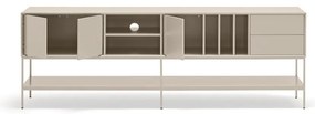 Kremowa szafka pod TV 220x74x45 cm Platt – Teulat