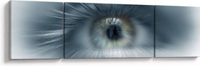 Obraz - Widok oka (170x50 cm)