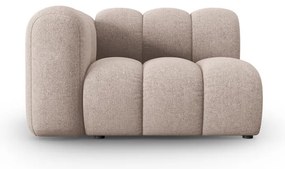 Beżowy moduł sofy (lewostronny) Lupine – Micadoni Home