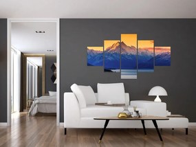 Obraz - Jezioro Pukaki (125x70 cm)