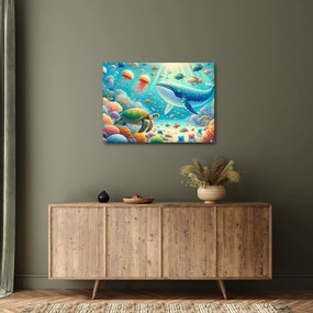 Obraz - Świat pod wodą (70x50 cm)
