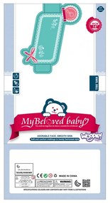 Woopie royal lalka bobas 36 cm w ubranku z misiem akcesoria do karmienia