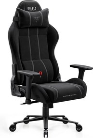 Fotel gamingowy materiałowy Diablo X-One 2.0 King Size, Burned Black